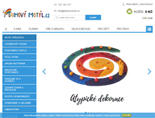 Tablet Screenshot of duhovymotyl.cz